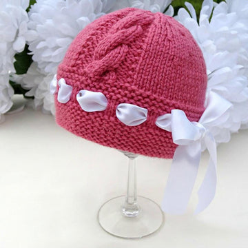 Pattern Knitting Hat Newborn Hat