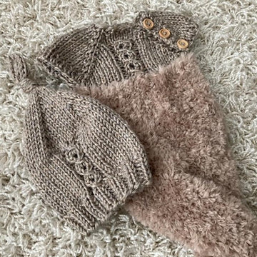 Nieves footed romper set