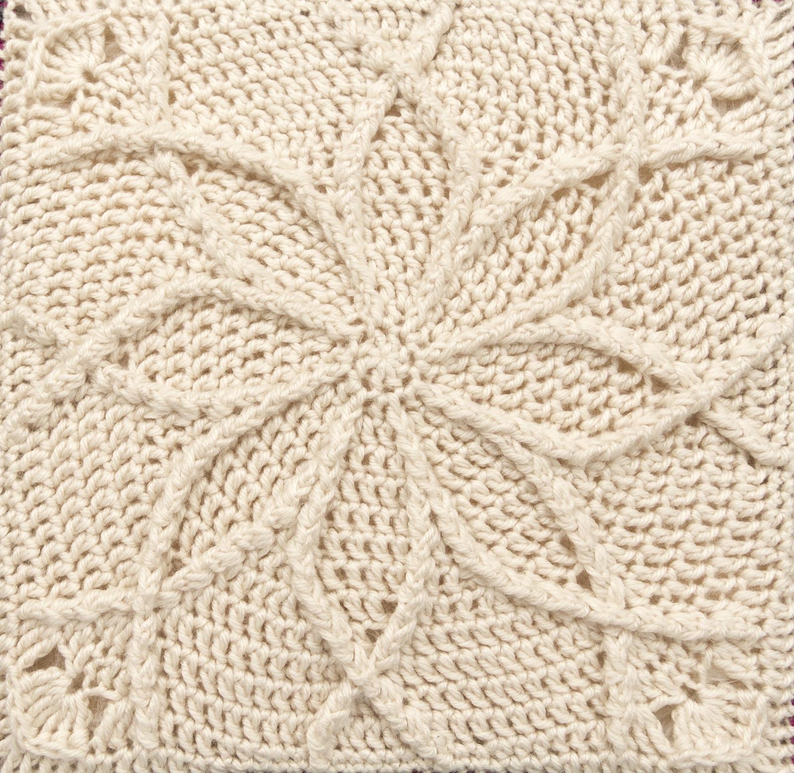 Winter Snowflake Square