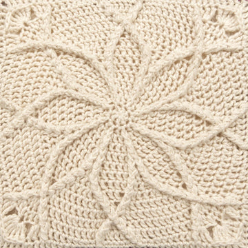 Winter Snowflake Square