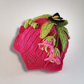Pink Lily Hat  (Birth to Teen, plus)