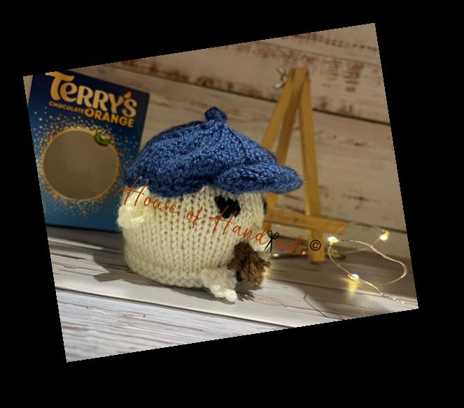 Criminal Gang Member Chocolate Orange Cover Knitting Pattern