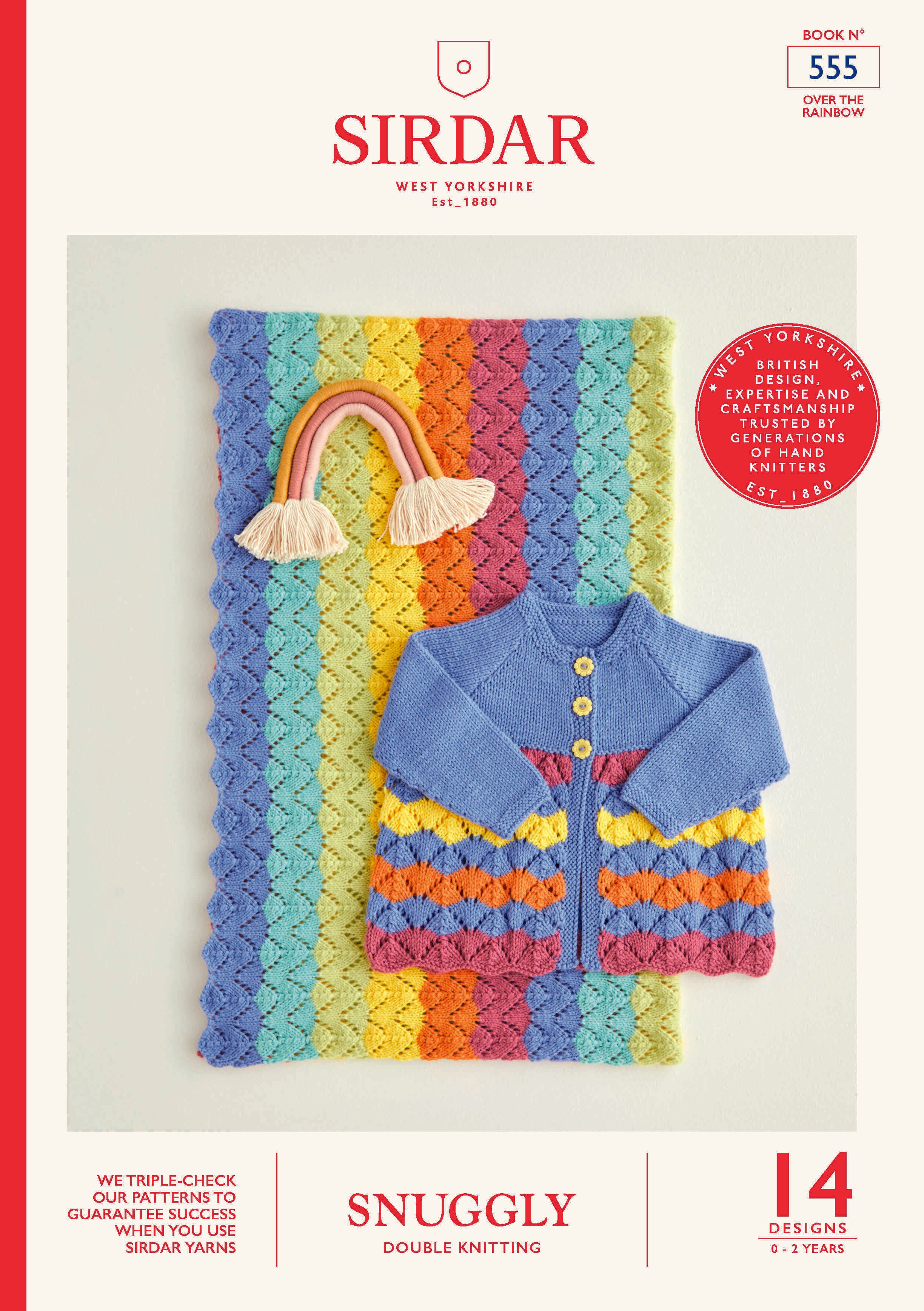 Snuggly DK Over the Rainbow Book by Sirdar