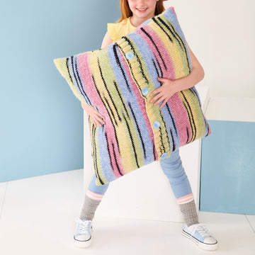 Blanket and Cushions in King Cole Safari Chunky - 5935 - Leaflet