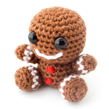 Mini Gingerbread Man Crochet Pattern