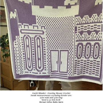 3 Turret Castle Blanket Pattern