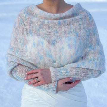 Cloudscape Sweater Scarf (knit)