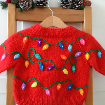 Christmas Lights Cardigan