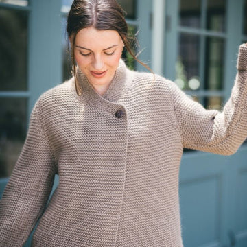 2227 Garter Stitch Jacket