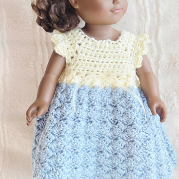 18" Doll Diamond Dress
