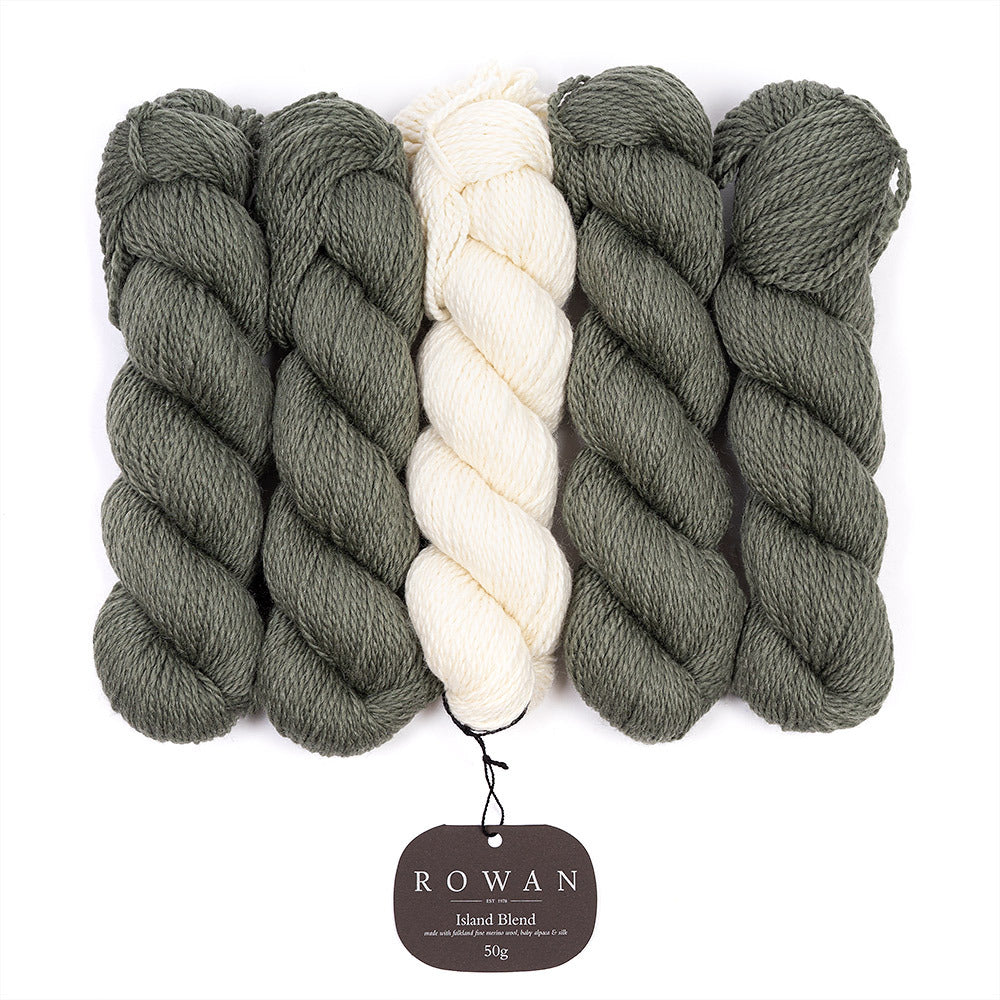 Rowan Cushion Four - Rowan Island Blend 5 Ball Colour Pack