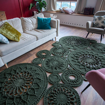 Rug LaceSunflowers