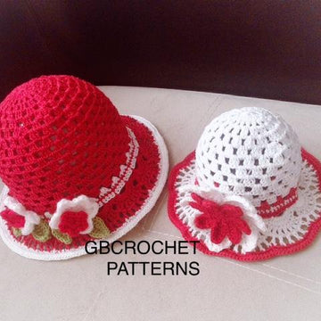 Sandra mom and baby summer hat