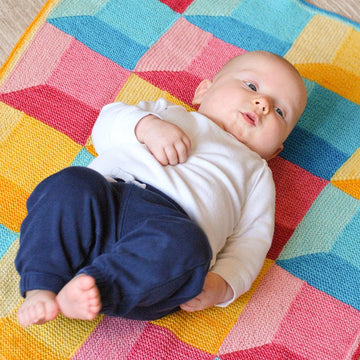 Attic Windows Baby Blanket