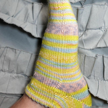 Toe Up Simple Socks No 5