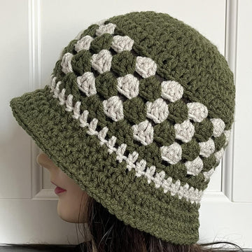 Granny Stripe Bucket Hat