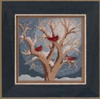 Mill Hill Frosty Morning Cross Stitch Kit - 5.25in x 5.25in