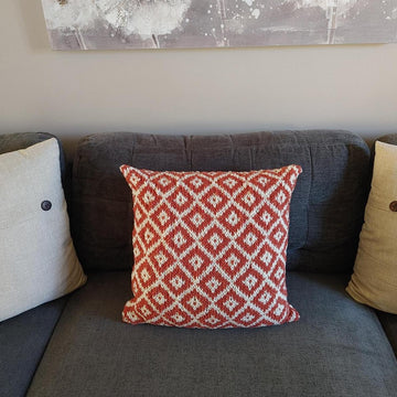 Diamond Knit Pillow
