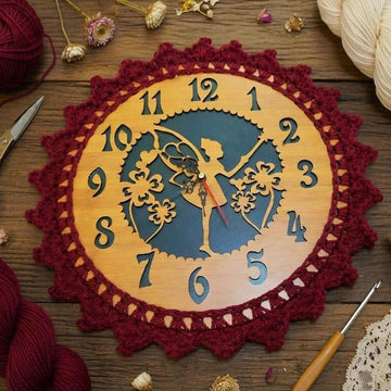 Crochet Clock Pdf + Video Tutorials
