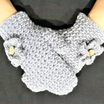 Timeless Grid Mittens