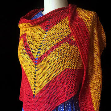 Wonder Woman Wrap (crochet)