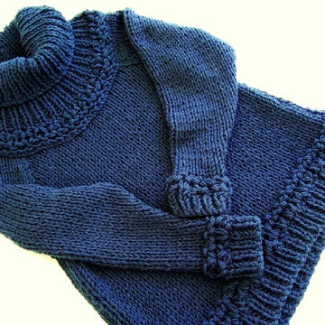 La Belle Long Length Chunky Sweater