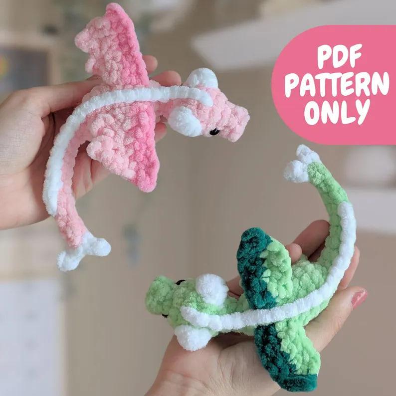Crochet Tiny Dragon Pattern