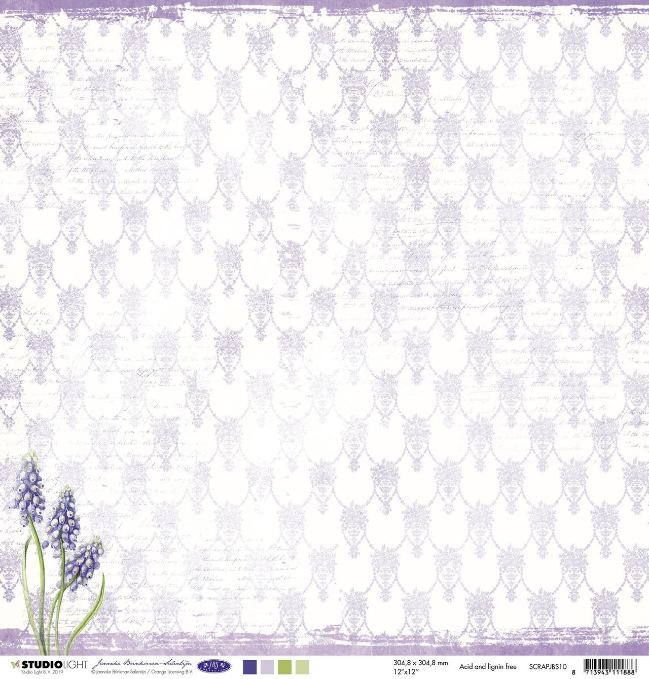 Studio Light Ocean View Double-Sided Cardstock 12"X12" 10/Pkg - NR. 10