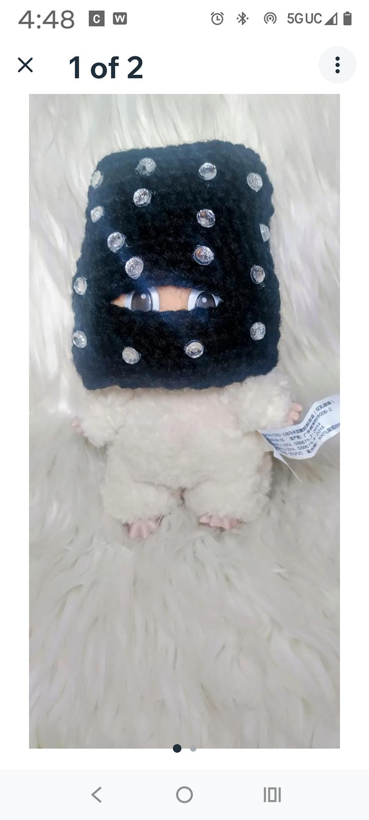 La Ski Mask Doll Pattern