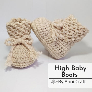 High Baby Boots Vintage