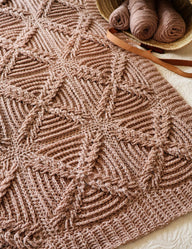 Dutch Braid Motif Afghan