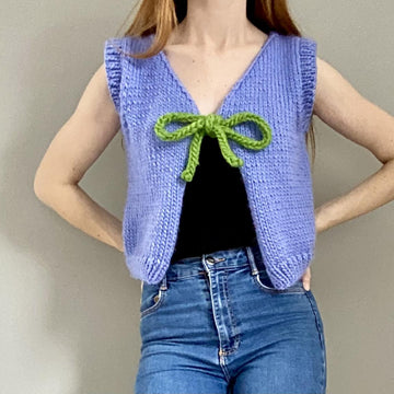 Tie Front Vest