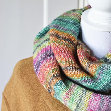 Colorful Stripes Infinity Scarf