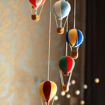 Baby Mobile, Hot Air Balloon Nursery Decor