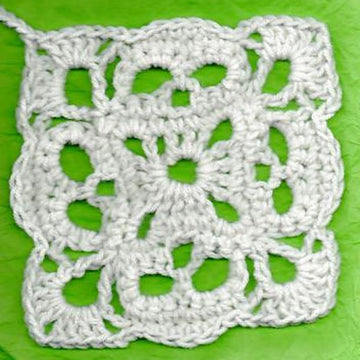 Creepy Ganny Skull Infinity Square