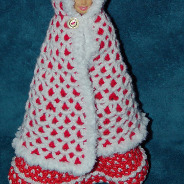 Reversible ball gown and cape