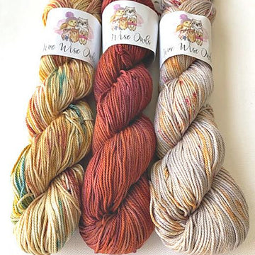 Five Wise Owls shawl
