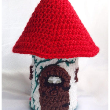 Toadstool Fairy House Jar Light