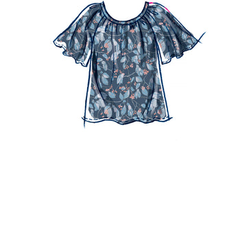 McCall's Misses' Tops M8256 - Sewing Pattern