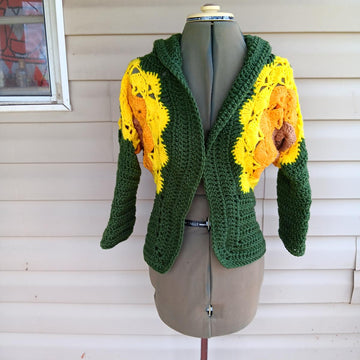 When in Bloom Hexagon Cardigan