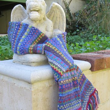 Spindrift Fairisle Scarf