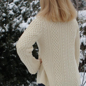Aran A-Line Sweater