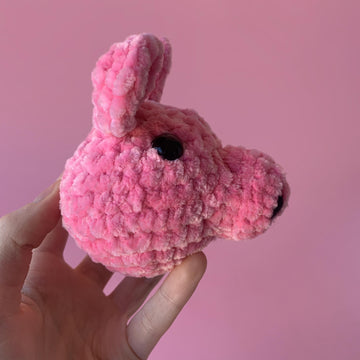 Crochet Pig Stress Ball