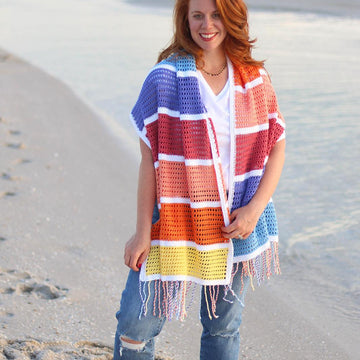 Summer Sunset Blanket Scarf