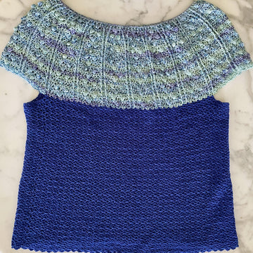 Summer Popcorn Yoke Top