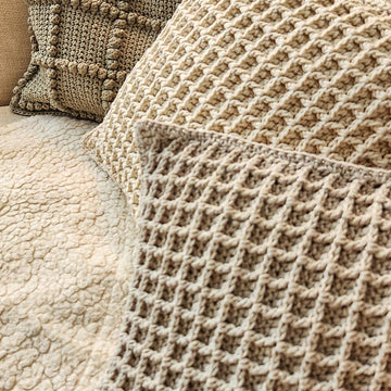Checkered pillows