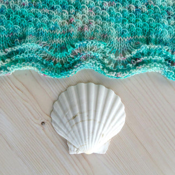 Catching a Mermaid Shawl