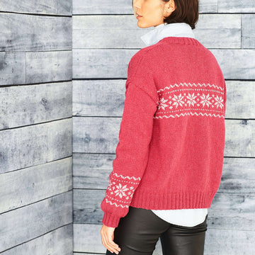 Fairisle Cardigan in Stylecraft Recreate - 9858 - Leaflet