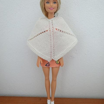 Poncho for Annachiara’s Barbie