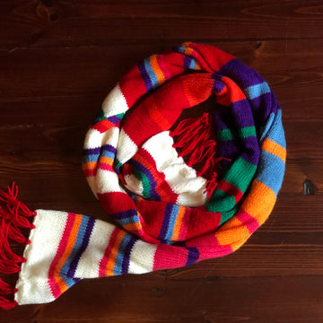 Wrap Striped Scarf